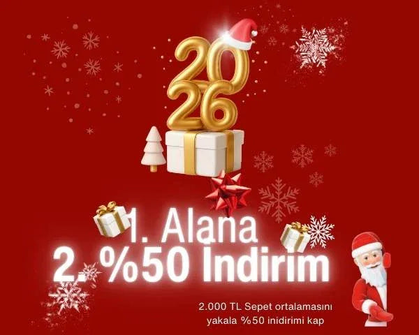 Sade_Modern_Kirmizi_Beyaz_Yeni_Yil_Kampanyasi_1_Alana_1_Bedava_Reklam_Panosu_2000_x_864_piksel - Valenne Collection